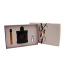 Yves Saint Laurent Black Opium 3pc Gift Set 90ml EDP + 10ml EDP + 1.3G Lipstick (Damaged box) 014