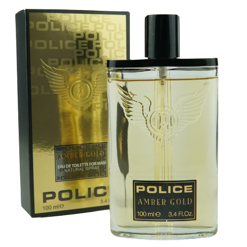 Police Amber Gold For Men Eau De Toilette Spray 100ml (Tester)