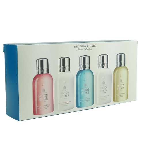 Molton Brown The Body & Hair Travel Collection Luxury 5PC Gift Set