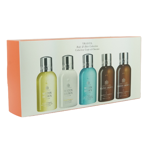 Molton Brown The Body & Hair Travel Collection Luxury 5PC Gift Set