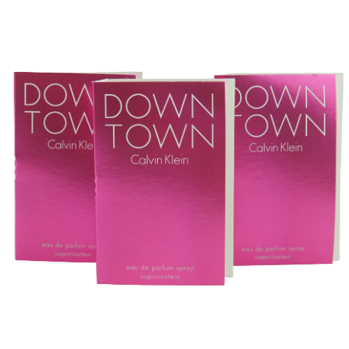 Calvin Klein Downtown Eau De Parfum Spray 1.2ml (Pack of 3)