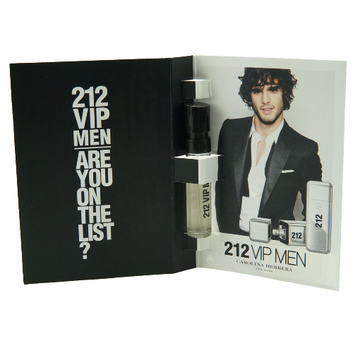 Carolina Herrera 212 Vip Men Eau De Toilette Spray 1.5ml (3 Pack)