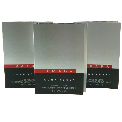 Prada Luna Rossa Eau De Toilette Spray 1.5ml (3 Pack)