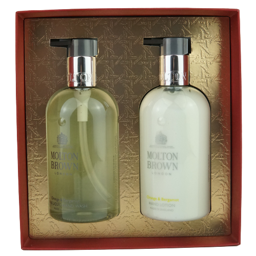 Molton Brown Gift Set Hand Collection Duo Orange and Bergamot 300ml (2X)
