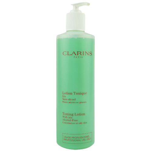 Clarins Toning Lotion With Iris Alcohol Free Skin Type Combination Or Oily Skin Salon Size 500ml