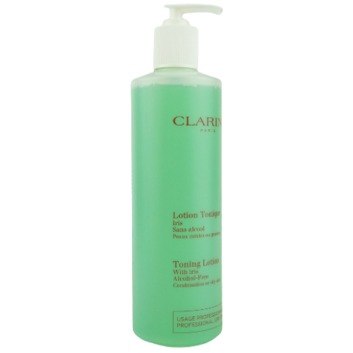 Clarins Toning Lotion With Iris Alcohol Free Skin Type Combination Or Oily Skin Salon Size 500ml