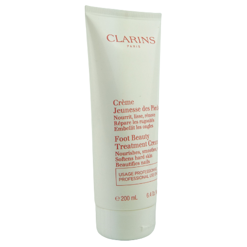 Clarins Foot Beauty Treatment Cream Nourishes Smoothes Renews Softens Hard Skin Beautifes Nails Salon Size 200ml