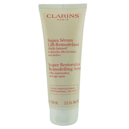 Clarins Super Restorative Remodelling Serum Lifts, Replenishes, Anti Age Spots  Salon Size 100ml