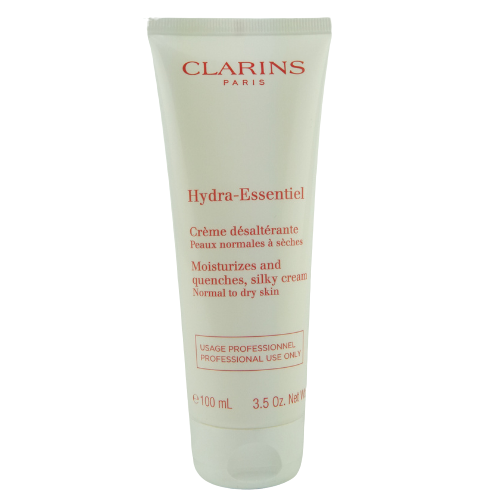Clarins Hydra Essentiel Moisturizes And Quenches, Silky Cream Skin Type Normal To Dry Skin Salon Size 100ml