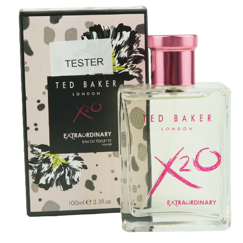 Ted Baker X20 Extraordinary For Her Eau De Toilette Spray 100ml (Tester)