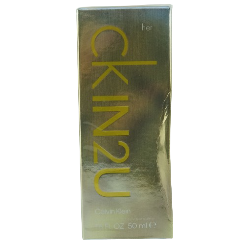 Calvin Klein CK IN2U For Her Eau De Toilette Spray 50ml (Damage Box)