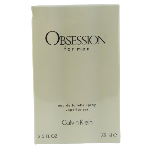 Calvin Klein Obsession For Men Eau De Toilette Spray 75ml (Damage Box)