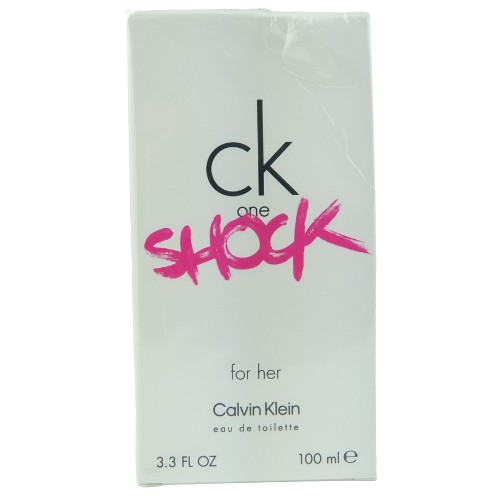 Calvin Klein CK One Shock For Her Eau De Toilette Spray 100ml (Damage Box)