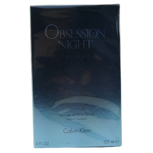 Calvin Klein Obsession Night For Men Eau De Toilette Spray 125ml (Damage Box)