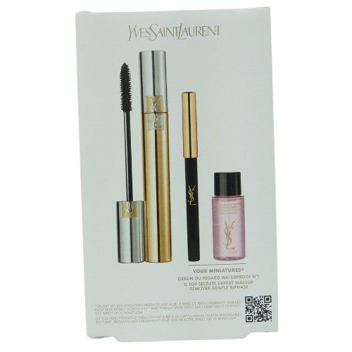 Yves Saint Laurent Volume Effet Black Macara 7.5ml + Eye Penci Black 0.8G + Makup Remover 8ml