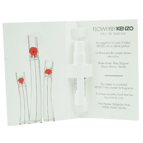 Kenzo Flowers Eau De Parfum Spray 1ml (Pack Of 3)