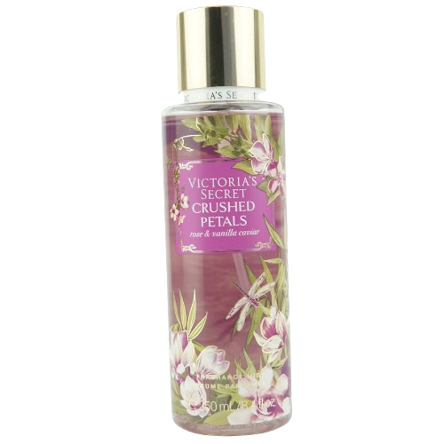 Victoria'S Secret Crushed Petals Rose & Vanilla Parfume Fragrance Mist 250ml (Damage Cap)