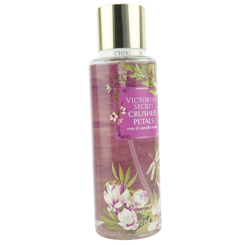 Victoria'S Secret Crushed Petals Rose & Vanilla Parfume Fragrance Mist 250ml (Damage Cap)