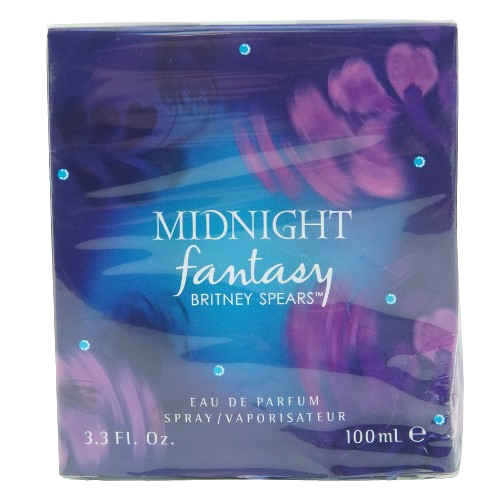 Britney Spears Midnight Fantasy Eau De Parfum Spray 100ml (Damage Box)