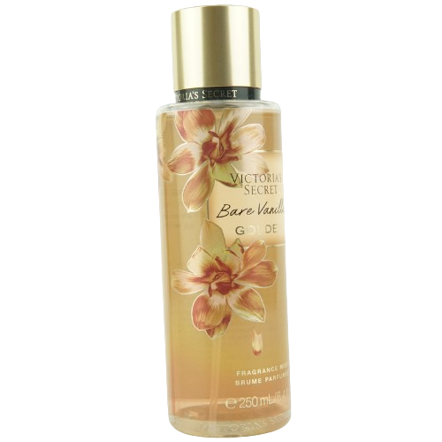 Victoria'S Secret Bare Vanilla Golden Parfum Fragrance Mist 250ml (Damage Cap)