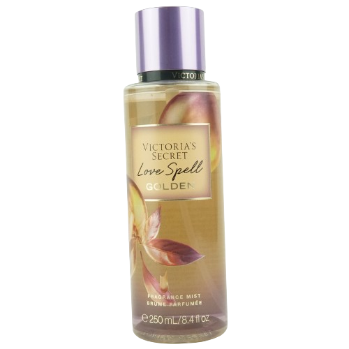 Victoria'S Secret Love Spell Golden Parfum Fragrance Mist 250ml (Damage Cap)