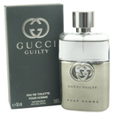 Gucci Guilty Pour Homme Eau De Toilette Spray 50ml (Damage Box)