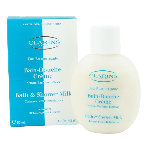 Clarins Eau Ressourcante Bath & Shower Milk 50ml (Trail Size)