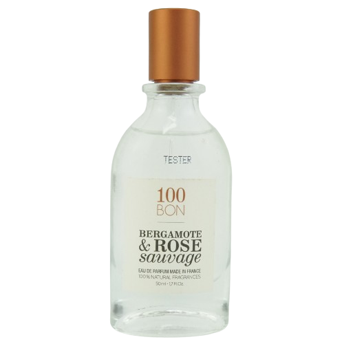 100 Bon Bergamote & Rose Sauvage Eau De Parfum Spray 50ml (Tester)