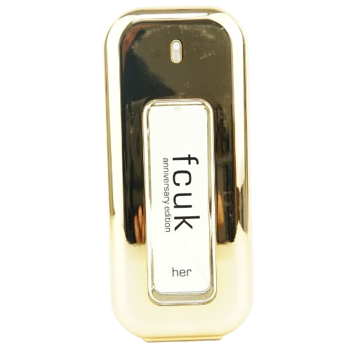 FCUK Her Anniversary Edition Eau De Toilette Spray 100ml  (Tester)