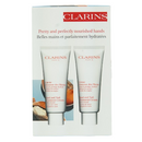 Clarins Hand & Nail Treatment Cream Set 2 X 100ml (Damage Box)