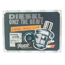 Diesel Only The Brave 2 Pc Gift Set Eau De Toillette 50ml + 100ml Shower Gel (Damage Box)