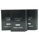 Armani Code Homme  Parfum Spray 1.2ml (Pack Of 3)