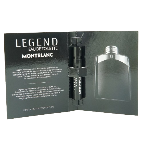 Montblanc Legend Homme Eau De Parfum Spray 1.2ml (Pack Of 3)