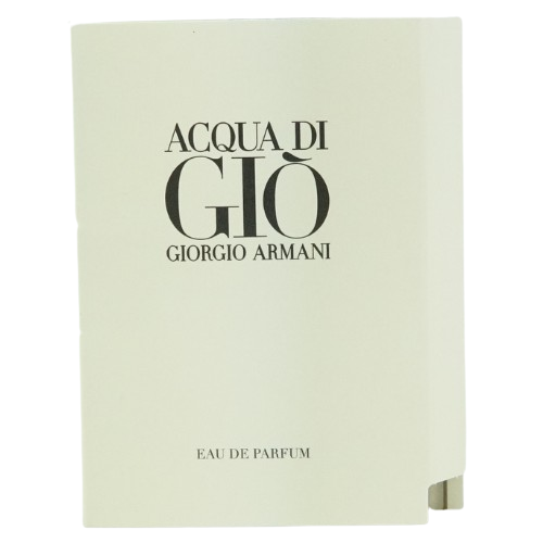 Armani Acqua Di Gio Eau De Parfum Spray 1.2ml (Pack Of 3)