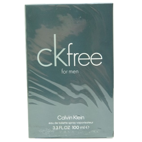 Calvin Klein Ck Free Man Eau De Toilette Spray 100ml (Damage Box)