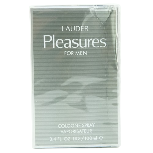 Estee Lauder Pleasures For Men Cologne Spray 100ml (Damage Box)