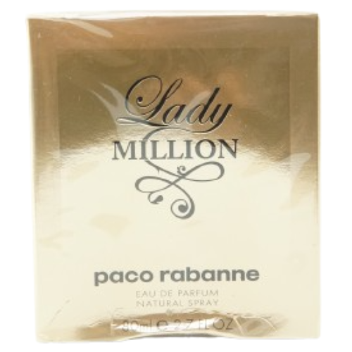 Paco Rabanne Lady Million Eau De Parfum Spray 80ml (Damage Box)