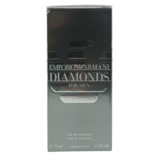 Armani Diamonds For Men Eau De Toilette Spray 75ml (Damage Box)