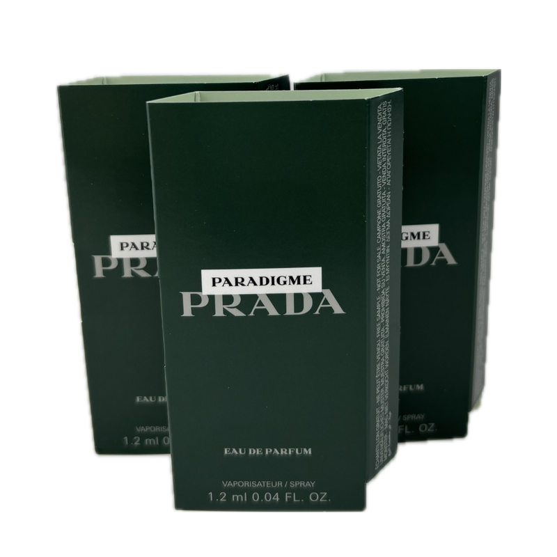 Prada Paradigme Eau De Parfum 1.2ml (Trio Pack)