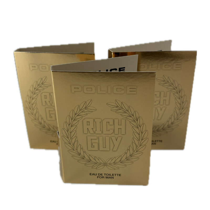 Police Rich Guy Man Eau De Toilette 2ml (Trio Pack)