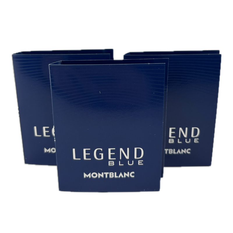 Montblanc Legend Blue Eau De Parfum 1.2ml (Trio Pack)