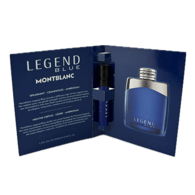 Montblanc Legend Blue Eau De Parfum 1.2ml (Trio Pack)