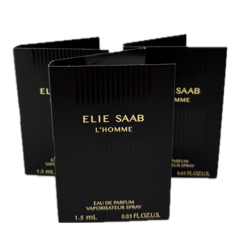 Elie Saab Elie Saab L'Homme Eau De Parfum 1.5ml (Trio Pack)