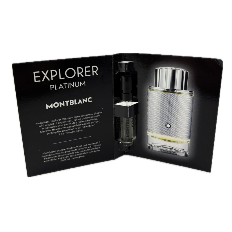 Montblanc Montblanc Explorer Platinum Eau De Parfum 2ml (Trio Pack)