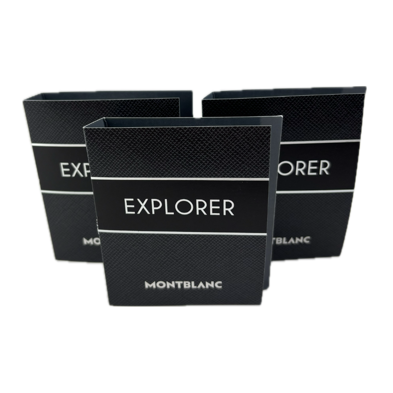Montblanc Explorer Eau De Parfum 2ml (Trio Pack)