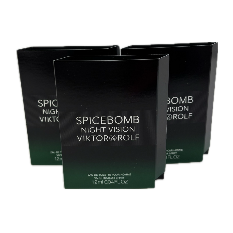 Viktor & Rolf Spicebomb Night Vision Eau De Toilette 1.2ml (Trio Pack)