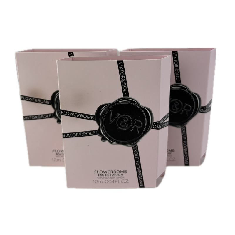 Viktor & Rolf Flowerbomb Eau De Parfum 1.2ml (Trio Pack)