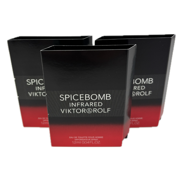 Viktor & Rolf Spicebomb Infrared Eau De Toilette 1.2ml (Trio Pack)