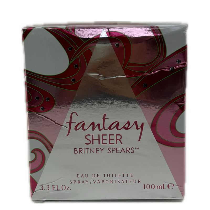 Britney Spears Fantasy Sheer Eau De Toilette Spray 100ml (Damage Box)
