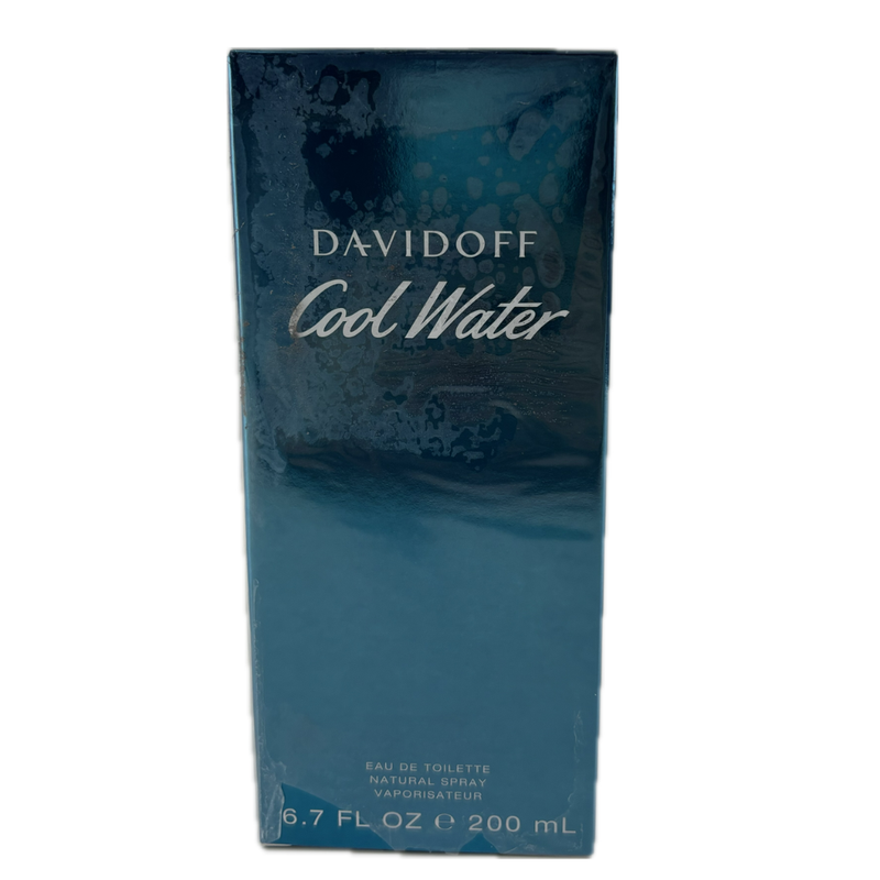 Davidoff Cool Water Men Eau De Toilette Spray 200ml (Damage Box)
